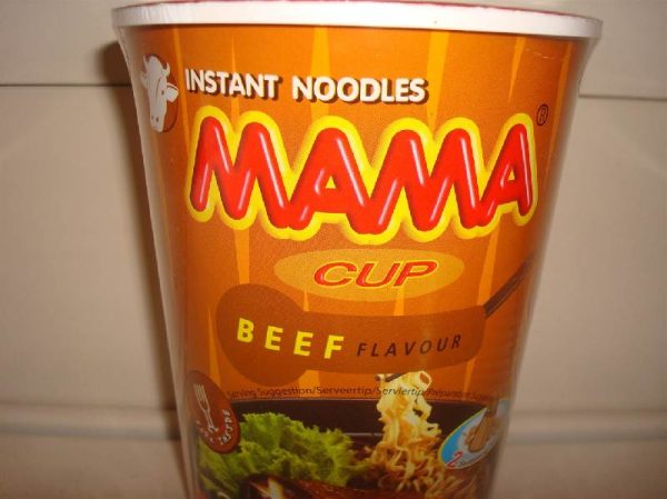 Mama Beef Flavoured  cup noodles
