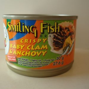 Smiling Fish brand Crispy Baby Clams & Anchovies