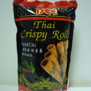 Dee Thai Crispy Roll. Pandan Flavor