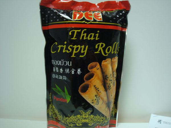 Dee Thai Crispy Roll. Pandan Flavor