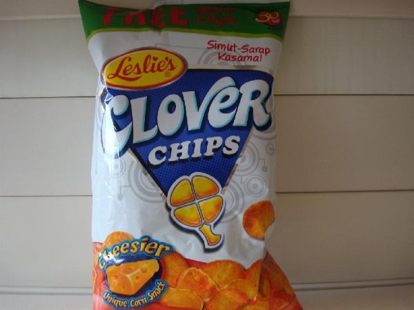 Leslie's Clover Chips Cheese Big (155g.)