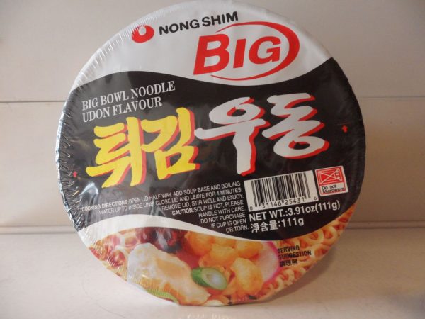 Nong Shim Big Bowl Noodles Udon
