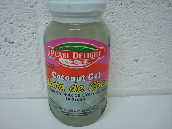 Pearl Delight CocoNut Jel in syrup Nata De Coco White