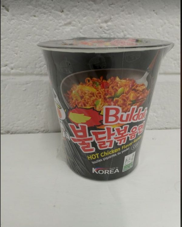 Buldak Hot Chicken Flavour Ramen,Cup Noodles,Product of Korea