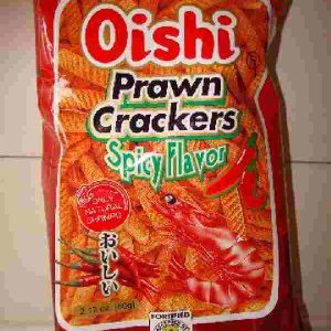 Oishi Prawn Crackers (Spicy Flavour)