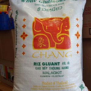 Thai Chang White Glutinous Rice 10kg.