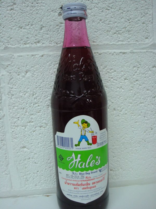 Hale's Boy Liguid Juice Drink Strawberry Flavor NEW 710Ml.