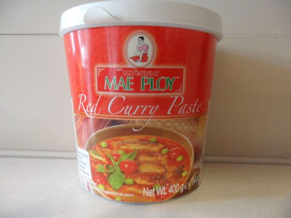 Mae Ploy Red Curry paste 400g.