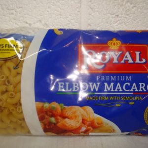 Royal Premium Elbow Macaroni 400g Blue Packet