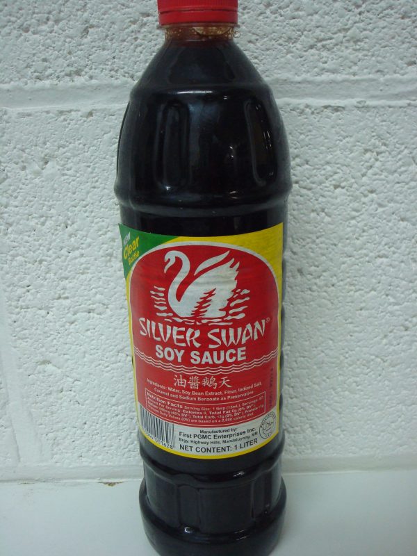Silver Swan Soy Sauce in Plastic Bottle 1Ltr.