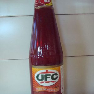 Ufc Hot & Spicy Banana Sauce 550g.NEW