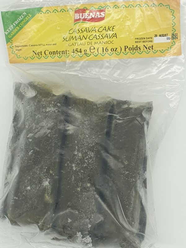 Buenas Cassava Cake (Suman sa Cassava - 6pcs) 454g